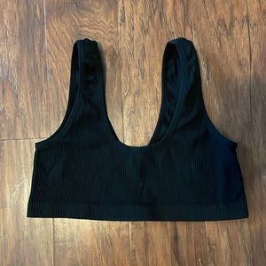 L Black Colsie Bralette